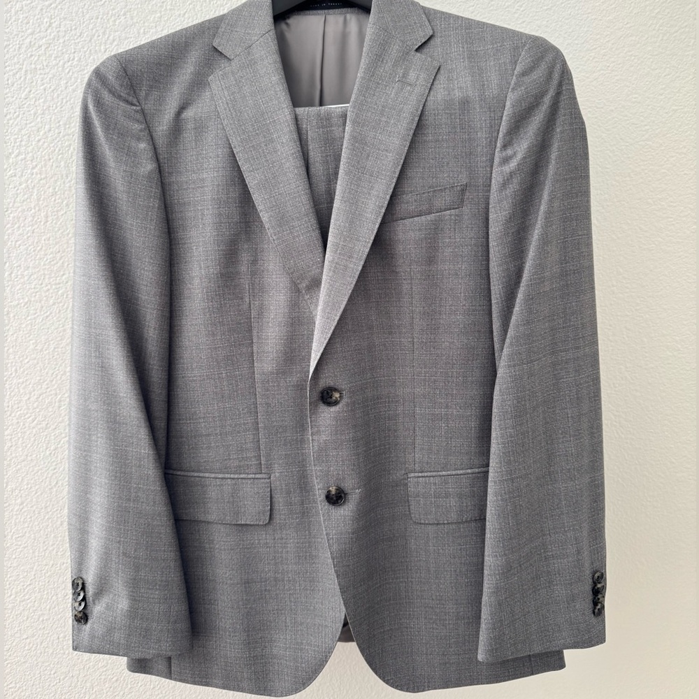 Hugo Boss Slim Fit Classic Gray Suit